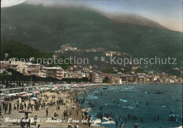 ALASSIO Savona Liguria IT L'ora del Bagno