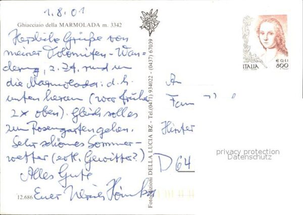 Marmolada Ghiacciaio della Marmolada – Bild 2