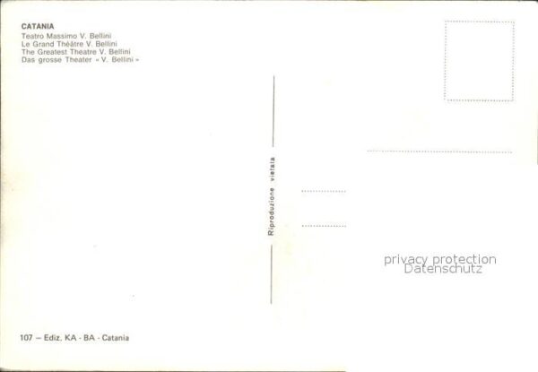 Catania Teatro Massimo V. Bellini – Bild 2