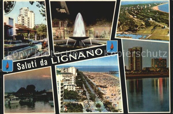 Lignano Strand Hafen Marina Uno