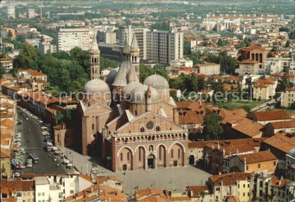 Padova Basilica del Santo vista dell aero