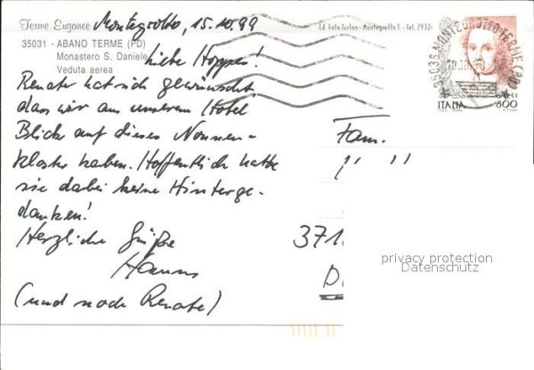 Abano Terme Monastero S. Daniele Fliegeraufnahme – Bild 2