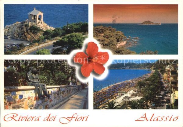 ALASSIO Savona Liguria IT Strand Kapelle
