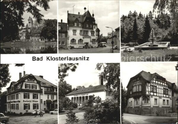 Bad Klosterlausnitz Kirche Kurpark Kurhotel Köppe Hotel Dre