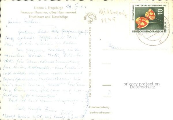 Erzgebirge Region Fronauer Hammer Schmiede – Bild 2
