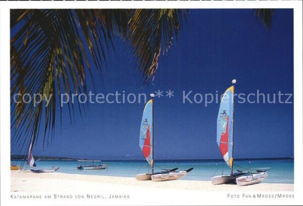 Negril Katamaraneam Strand