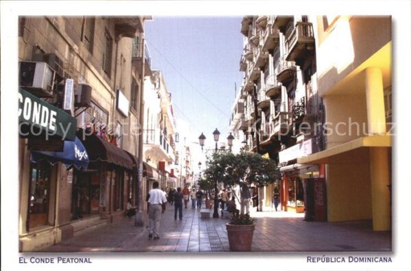 Dominikanische Republik El Conde Peatonal