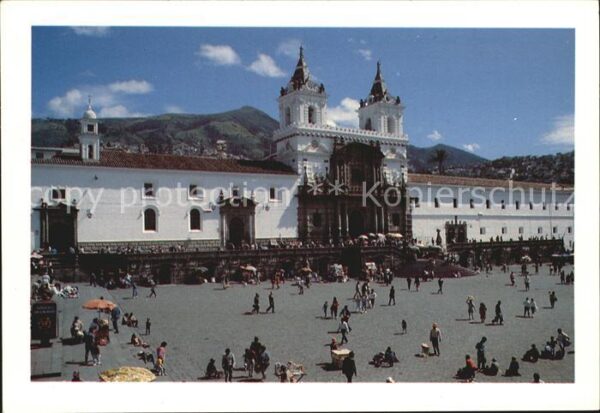 Ecuador Quito Iglesia de San Francisco