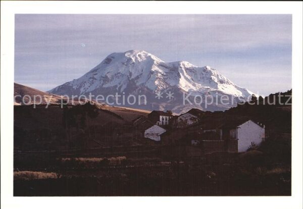 Ecuador Chimborazo Volcano