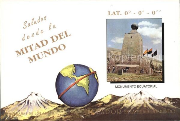 Ecuador Monumento Ecuatorial