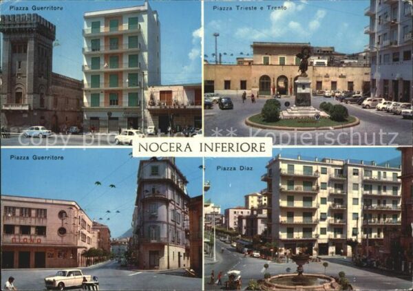 Nocera Superiore Piazza Trieste Trento Guerritore Diaz