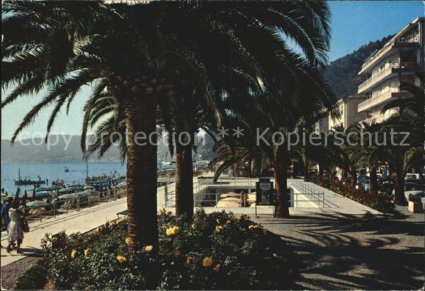 ALASSIO Savona Liguria IT Passegiata a mare