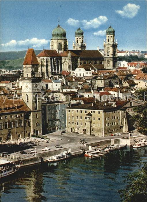 Passau Rathaus und Dom