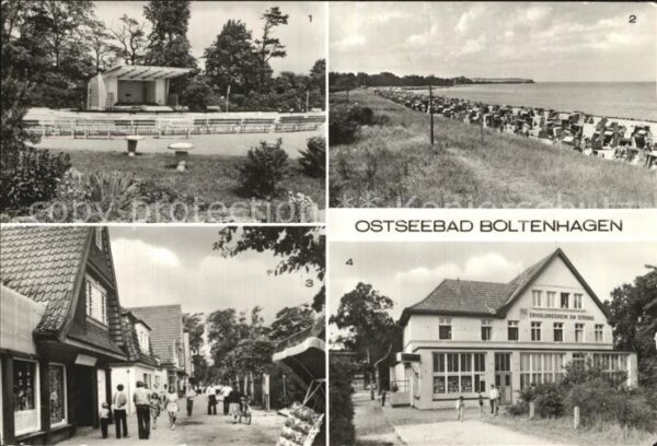 Boltenhagen Ostseebad Strand Erholungsheim Konzertplatz