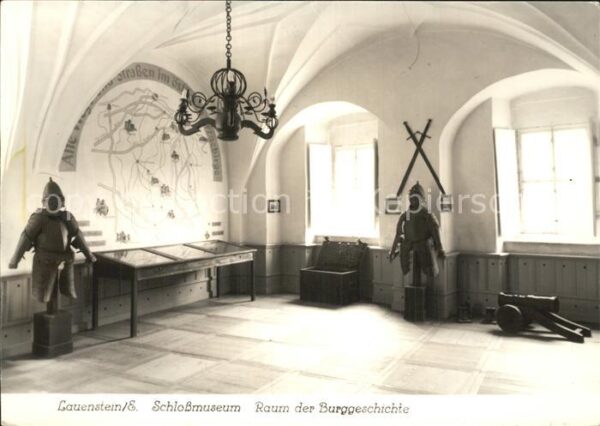 Lauenstein Erzgebirge Schloßmuseum Raum der Burggeschichte