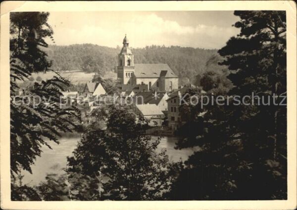 Buckow Maerkische Schweiz Blick von Ferdinandshöhe