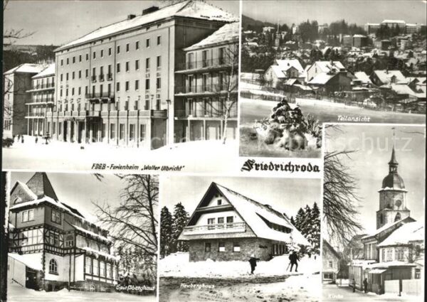 Friedrichsroda Ferienheim Walter Ulbricht Heuberghaus