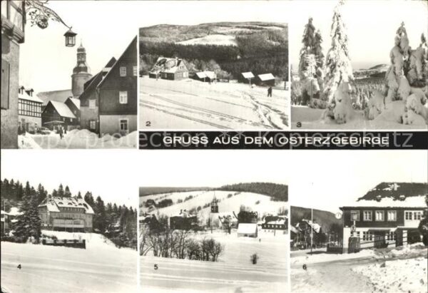 Geising Erzgebirge Bärenfels Altenberg Oberbärenburg Schel