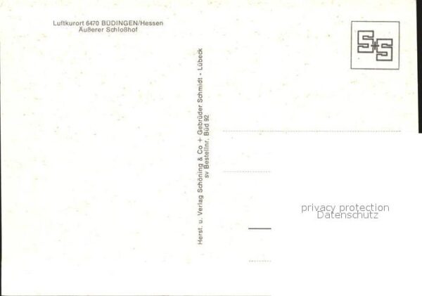 Buedingen Hessen Schloßhof – Bild 2