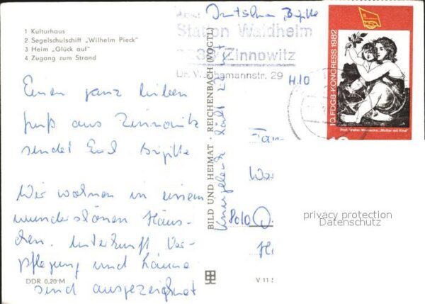 Zinnowitz Ostseebad Kulturhaus Segelschulschiff Wilhelm Pie – Bild 2