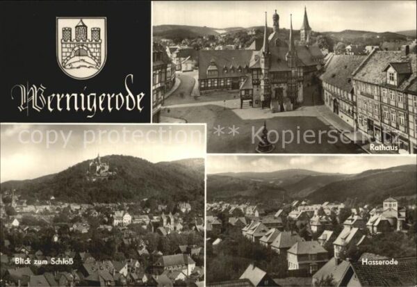 Wernigerode Harz Schlossblick Rathaus Hasserode