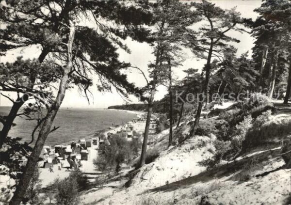 Lubmin Ostseebad Steilküste Strand