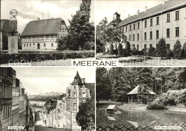 Meerane Gast Schwanefeld Linden Oberschule Stei