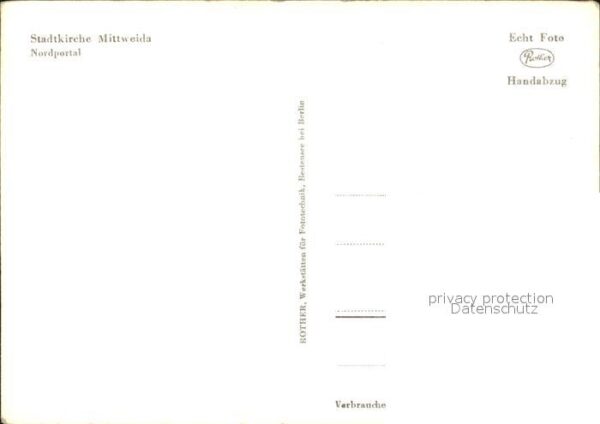 Mittweida Stadtkirche Nordportal – Bild 2