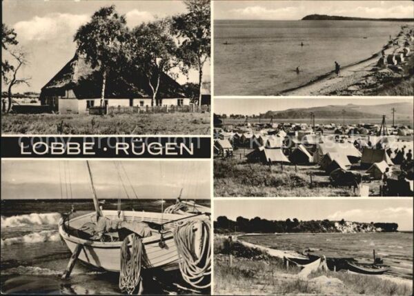 Lobbe Middelhagen Ruegen Reethaus Strand Campingplatz Fischerstr
