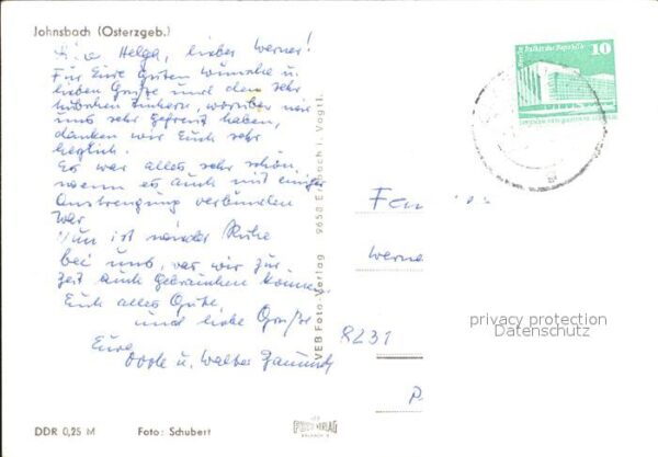 Johnsbach Osterzgebirge Orts und Teilansichten – Bild 2