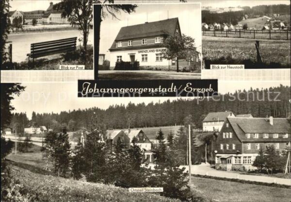 Johanngeorgenstadt Post Parkbank Grenzland Baude Neustadt