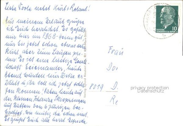 Johanngeorgenstadt Post Parkbank Grenzland Baude Neustadt – Bild 2