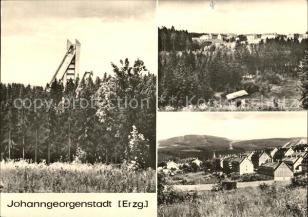 Johanngeorgenstadt Sprungschanze Teilansichten