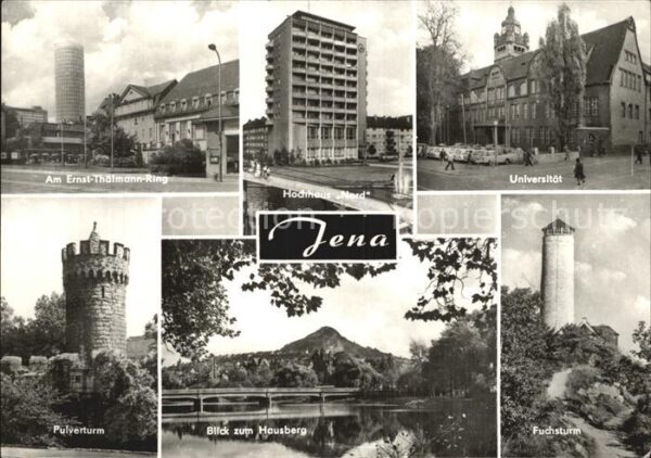 Jena Thälmann Ring Hochhaus Nord Universität