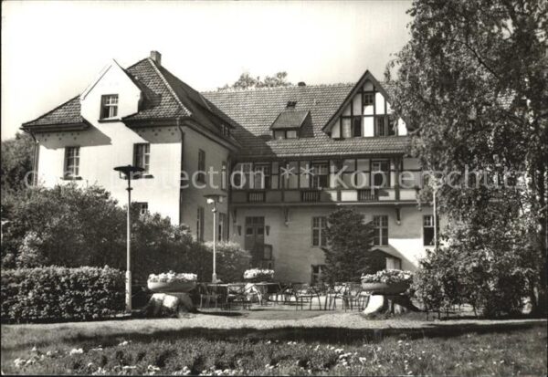 Ilsenburg Harz FDGB Erholungsheim Hermann Basse