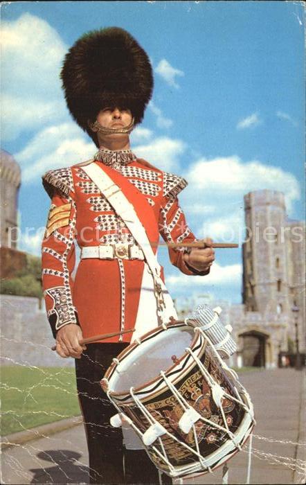 Trommler Sergeant Drummer Coldstream Guards Wind