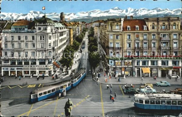 Strassenbahn Zürich Bahnhofstrasse