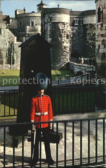 Leibgarde Wache Guardsman Tower of London