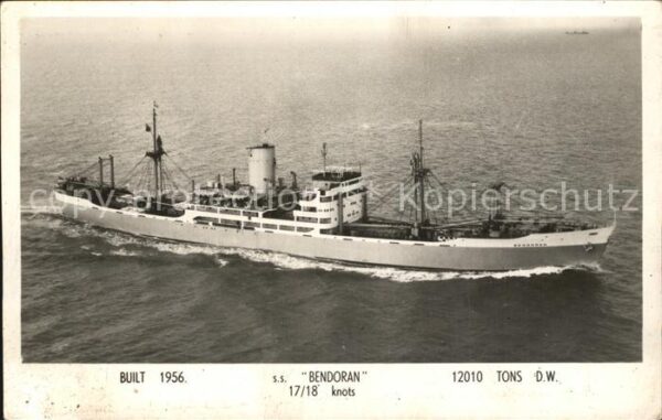 Schiffe Ships Navires S.S. Bendoran