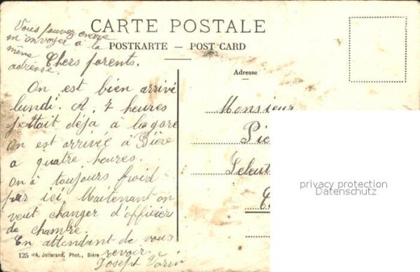 Militaria Infanterie Rast auf dem Felde – Bild 2