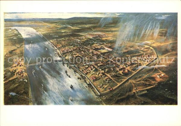 Kuenstlerkarte Alan Sorrell Roman London
