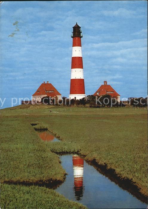 Leuchtturm Lighthouse Westerhever