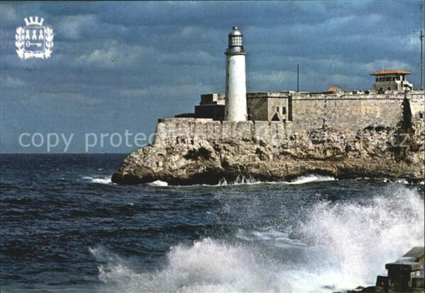Leuchtturm Lighthouse Habana Castillo de los Tres Reyes del M