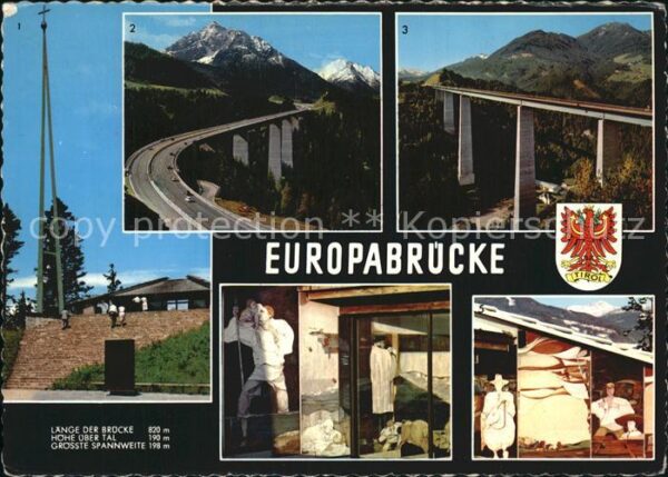 Bruecken Bridges Ponts Europabrücke Brennerautobahn Plattner F
