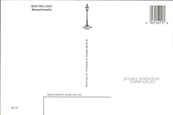 Leuchtturm Lighthouse Boston Light Nassachusetts – Bild 2