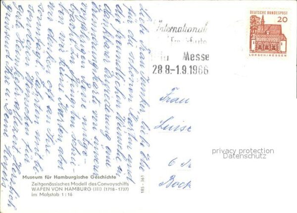 Modellbau Convoyschiff Museum Hamburgische Geschi – Bild 2
