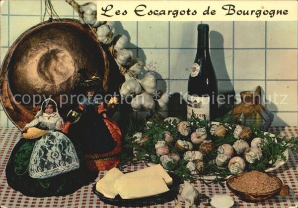 Lebensmittel Recette Escargots de Bourgogne