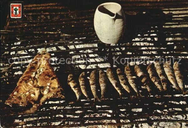 Fische Sardinas asadas Santurce Vizcaya