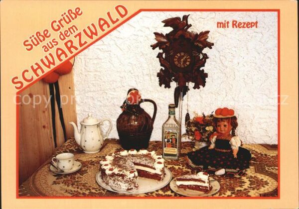 Lebensmittel Rezept Schwarzwälder Kirschtorte Kuckuc