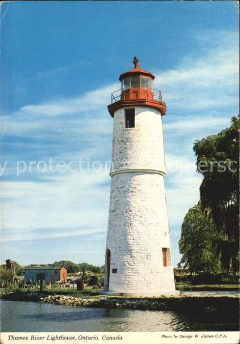 Leuchtturm Lighthouse Thames River Ontario Canada